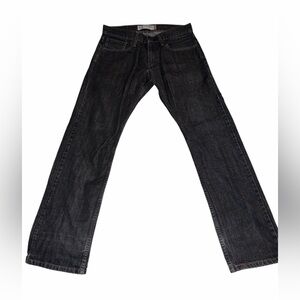 Levi's Men's Black Slim Straight Jeans